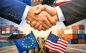 Evropski poslanci z zeleno lučjo trgovinskemu dogovoru med EU in ZDA 